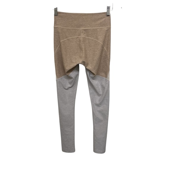 Outdoor Voices Gray and Tan Women’s Color Block 7/8 Leggings - Size XS - Picture 2 of 7